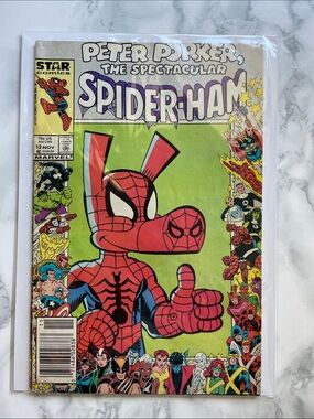 Peter Porker, the Spectacular Spider-Ham #12 - Newsstand Edition 1986 Marvel